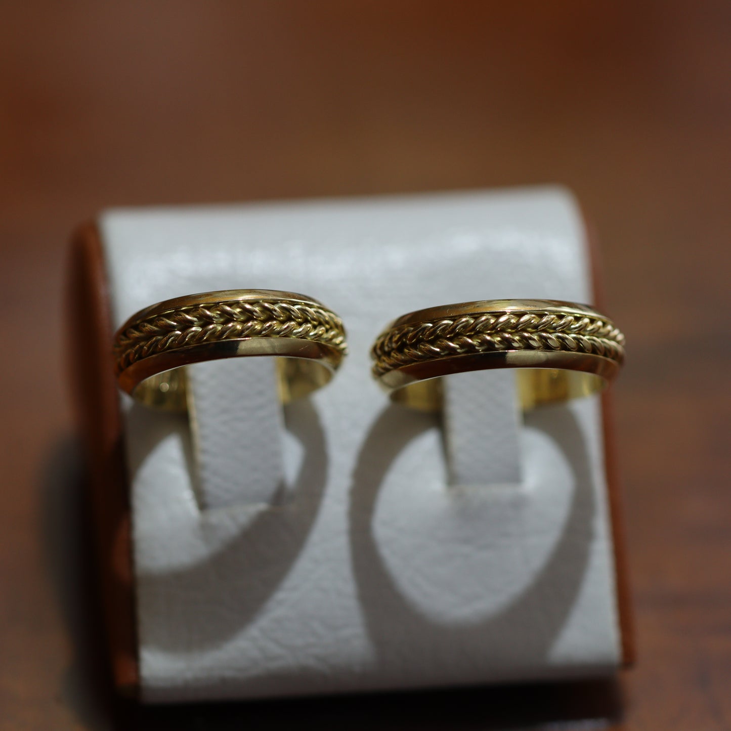 AROS DE MATRIMONIO TRENZADO CLASICO
