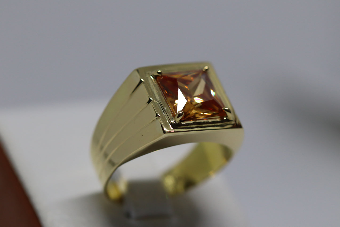 ANILLO CHEVALIER DESTELLO AMBAR