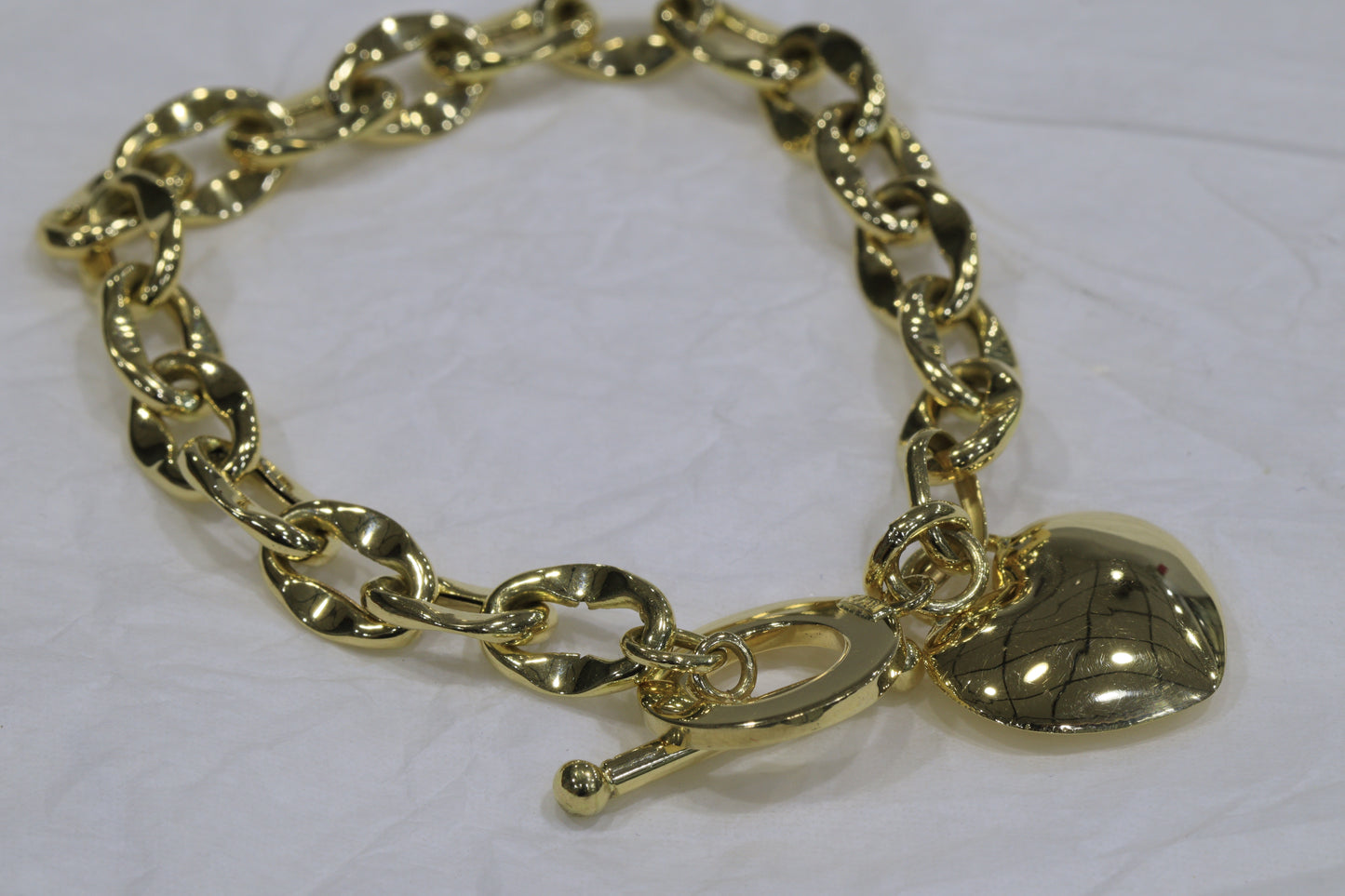PULSERA TEJIDO MARINO CORAZON