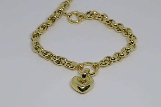 PULSERA FRANCIA CORAZON